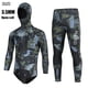 thumbnail image 4 of Traje de buceo de neopreno de 3,5 mm para hombre, traje de buceo dividido, ropa de pesca y caza, traje de baño de kitesurf profesional separado siamés, 4 of 5
