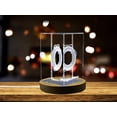 thumbnail image 2 of A Beacon of Hope | Marine Lifebuoy 3D Engraved Crystal, 2 of 6