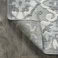 thumbnail image 5 of JONATHAN Y AMALFI COAST 5 x 8 Area Rug, Lucena Medallion - Light Gray/Ivory, AMC104A-5, 5 of 10