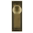 thumbnail image 2 of Nostalgic Warehouse Misnyk_Sd_Nk New York Solid Brass Single Dummy Door Knob - Brass, 2 of 4