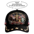 thumbnail image 2 of vlrwzc USA 250th Anniversary Eagle Hat 1776-2026 Patriotic Baseball Cap, 2 of 7