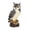 Grey, variant on Desktop Ornament - Resin Owl Garden Décor for Outdoor Display Elegant Resin Craft Owl Figurine for Home and Desk, 17x7.5x10 cm, Brown