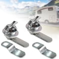 thumbnail image 4 of koolsoo 5/8 inch RV Offset cam Lock RV Storage Lock for Boats Vehicles files Drawers 2pcs, 4 of 8