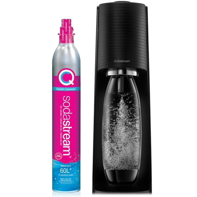 SodaStream 82797715 Machine à Eau Pétillante Terra Reconditionnée - Noir