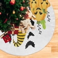 thumbnail image 5 of FMSHPON Halloween Cute Gnome Xmas Christmas Tree Skirt Stand Mat for Holiday Party Decoration Indoor Outdoor 48 inches, 5 of 6