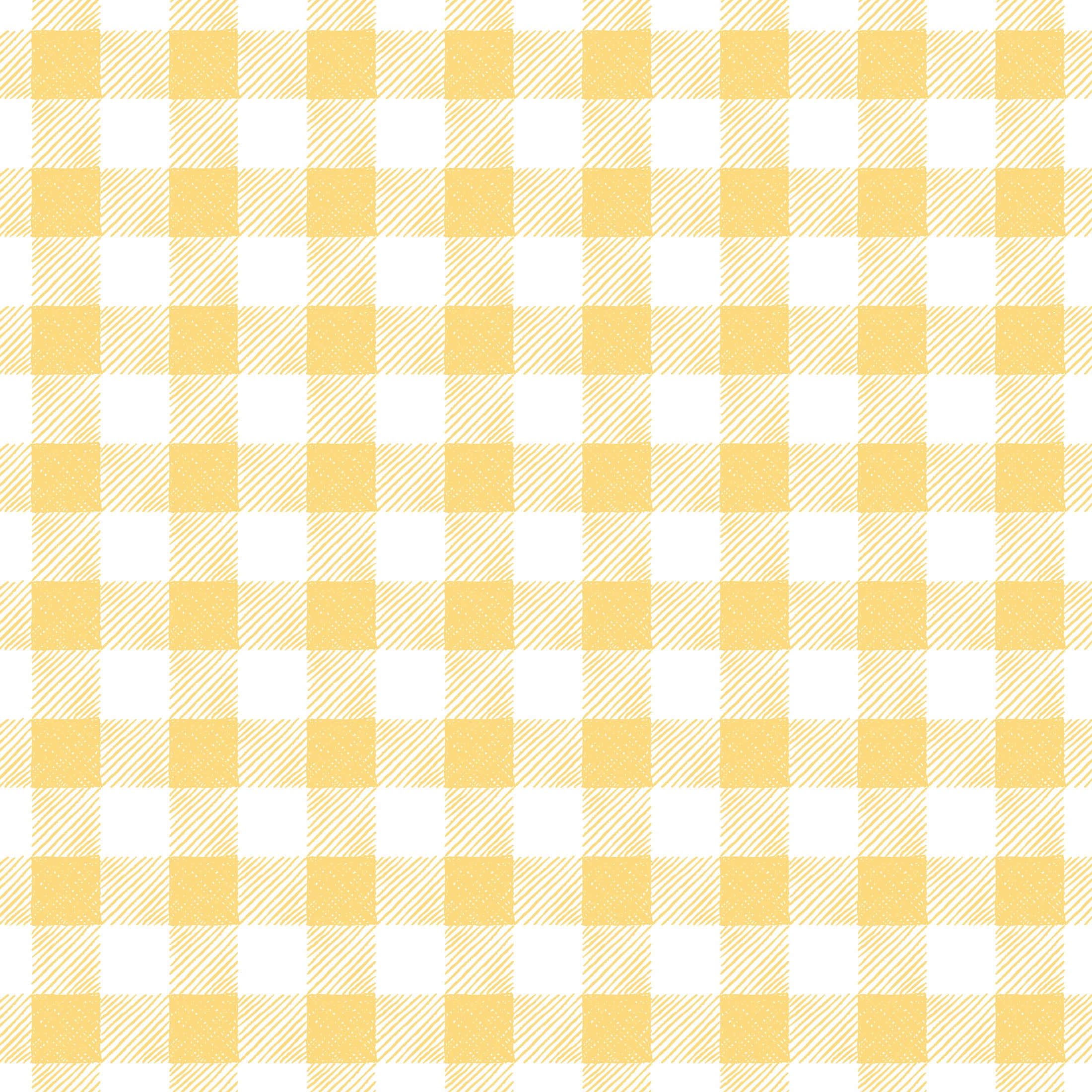 Way To Celebrate 19" x 14" x 4" Yellow Plaid Cake Box with Window (1 Piece)