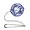 Blue, variant on NANMELX Soccer Training Practice Soccer Kick Throw Trainer Soccer Kick Trainer Soccer Net Soccer Bungee Training Juggling Net