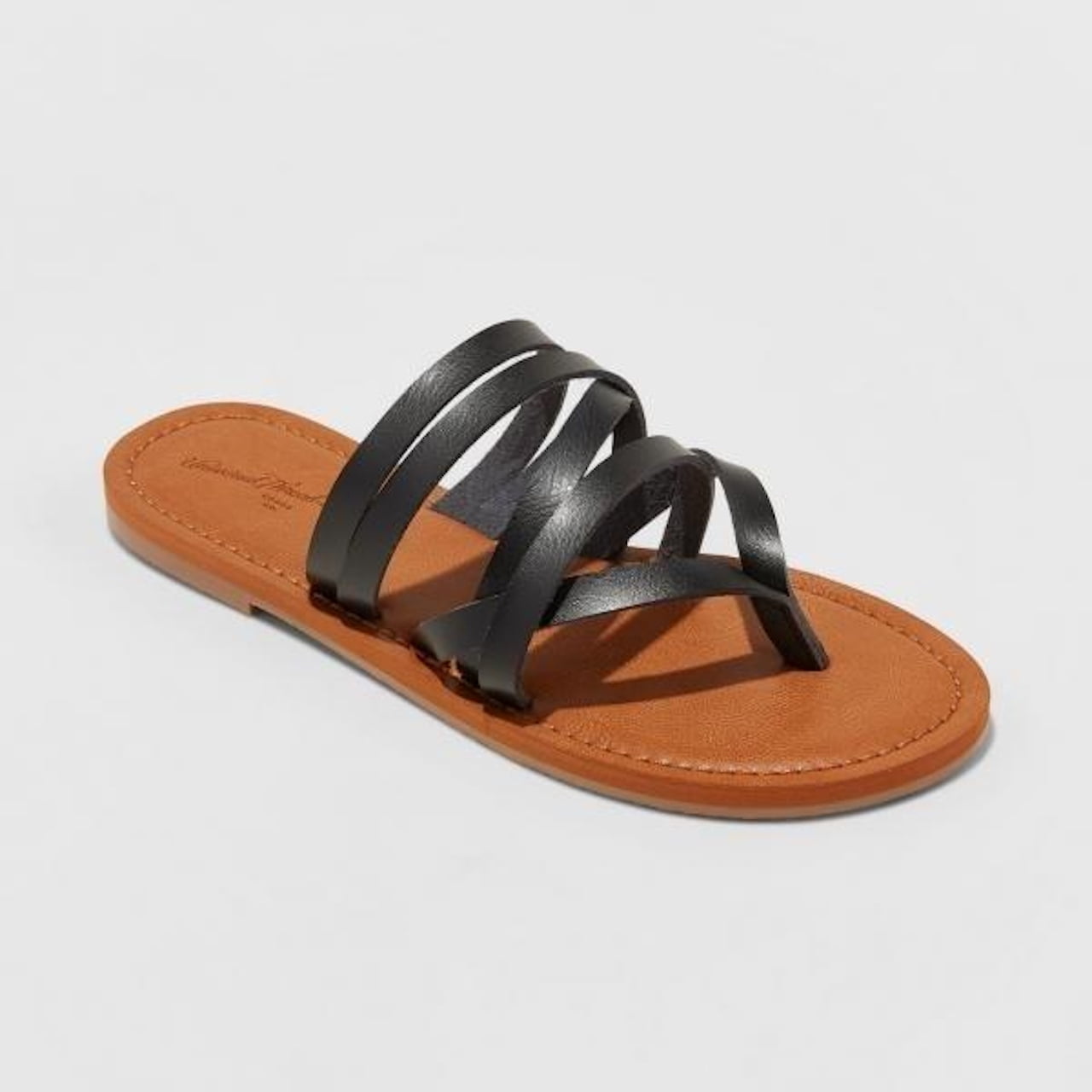 coach wedge sandals black