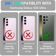 thumbnail image 2 of 3 in 1 Bundle Designed for Samsung Galaxy S24 Ultra Heavy Duty Case with 2 Clear Tempered Glass, Triple Layer Protection Shockproof Dropproof Dustproof Cover for Samsung Galaxy S24 Ultra, Red, 2 of 6