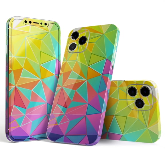 DesignSkinz Retro Geometric Full-Body Skin Decal Wrap Cover for iPhone 16