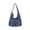 Dark Blue, variant on Vintage Denim Hobo Crossbody Bag, Multi-Pocket Convertible Backpack Purse with Tassel Zipper, Adjustable Strap Large Capacity Shoulder Bag for Daily Travel Casual Outings
