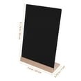 thumbnail image 2 of FESTFENDS 1 Set Office Message Board Black Chalkboard for General Users and Notice Display, 2 of 7