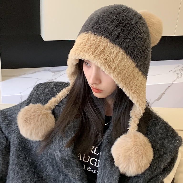 Aloohaidyvio Knitted Beanie Hat for Women,Women Winter 