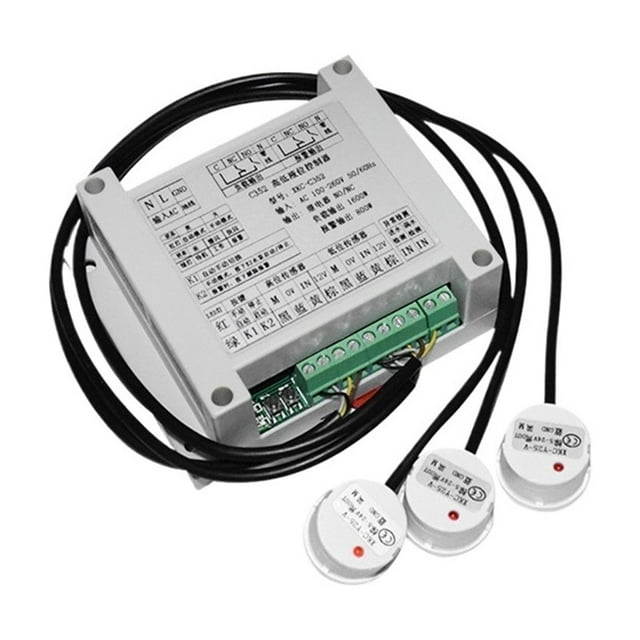 XKC-C350 AC110v-260v Cheap Small Sized Automatic Water Level Controller with Sensors for Water Pump and Valve Draining Pumping ,Installation is Simple