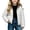 Light Blue, variant on Hooded Puffer Jackets for Girls Lightweight Zip up Windproof Outerwear Quilted Warm Winter Coat with Pocket Size 1-13,Light Blue