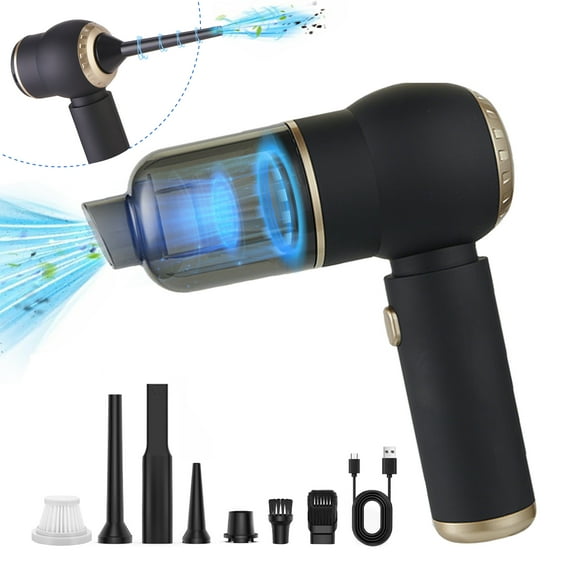 Ecoflick Handheld Vacuum Cleaner, 12000Pa High Power, 80W Cordless, HEPA,Mini Vacuum for Car, Home & Office