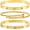 Style 3, variant on Gold Bracelets for Women - Stackable Bangles with Friendship & Love Theme - Stainless Steel Jewelry Gift for Her