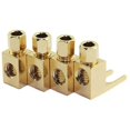 thumbnail image 3 of ZHAOCHENG Adaptador de conector banana a pala chapado en oro de 4 mm, conector de cable de altavoz de alta fidelidad, 4 piezas, 3 of 5