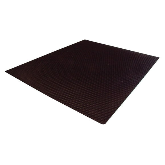 Tapis de comptoir antidérapant noir mat 14 x 17 pouces
