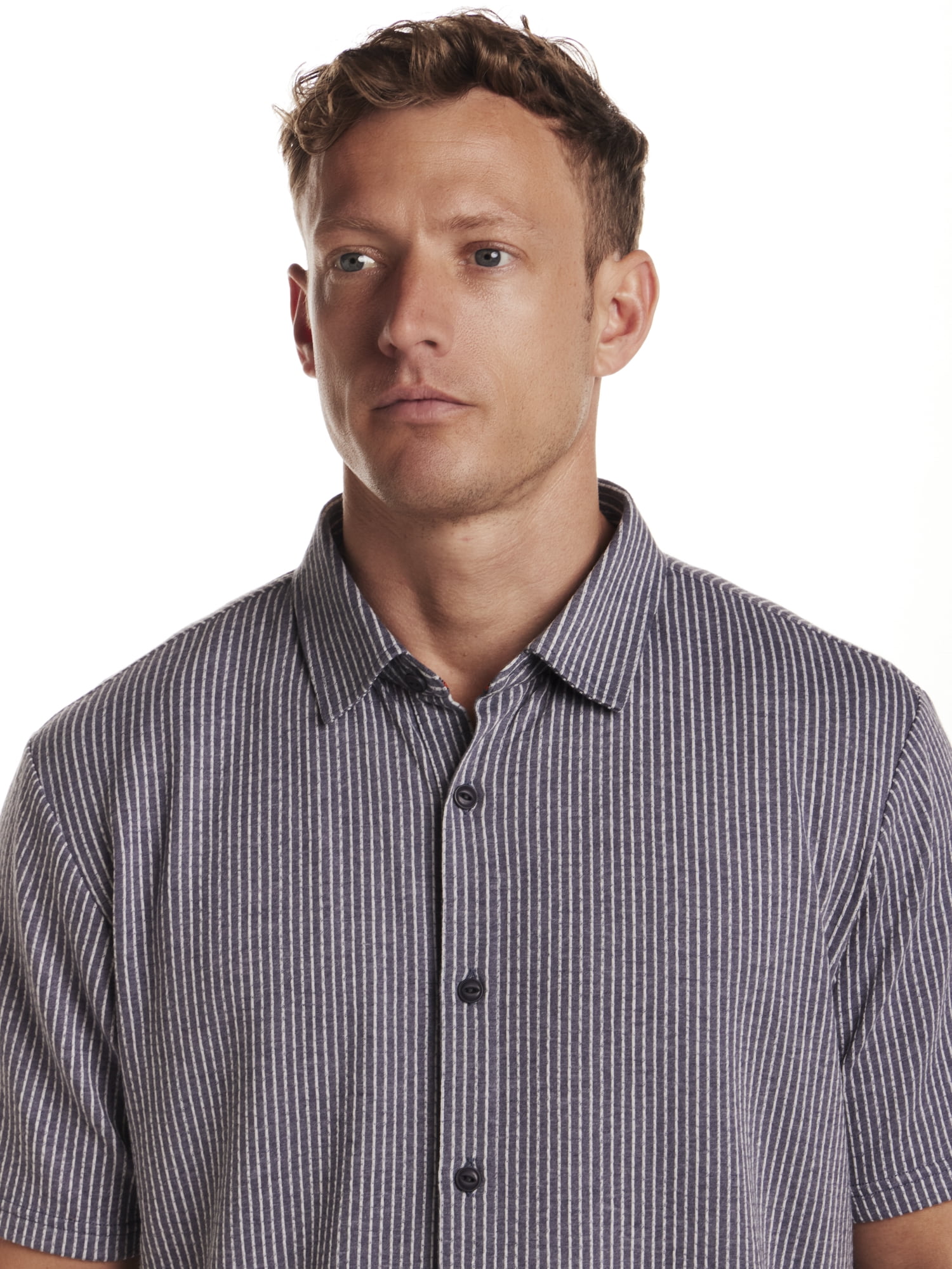 Frontier Threads Men's Short Sleeve Camp Buttondown Shirt