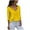 Yellow, variant on Long Sleeve Shirts for Women Long Ol Womens Tops Casual Loose Shirt Chiffon Blouse Sleeve Ladies Women's Blouse Womens Tops Spring Summer Tops for Women Grey S
