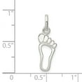 thumbnail image 3 of FB Jewels Sterling Silver Foot Charm, 3 of 4