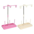 thumbnail image 3 of 2 PCS Sewing MachineThread Stand Light Weight Plastic Base Aluminum Easy Assembly Disassembly Thread Holder for Household, 3 of 14