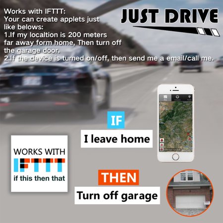 Smart App Wifi Switch Garage Door Remote Voice Control Car Garage