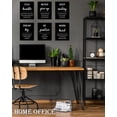 thumbnail image 4 of 𝗗𝗿𝘀𝗼𝘂𝗺 Inspirational Office 𝗙𝗿𝗮𝗺𝗲𝗱 Wall Art Motivational Wall Decor Quotes Wall Art for Living Room Encouraging Canvas Posters for Bedroom Sayings for Wall Decor - 8\u201d x10\u201d x6 PCS (𝗙𝗿𝗮𝗺𝗲𝗱), 4 of 6