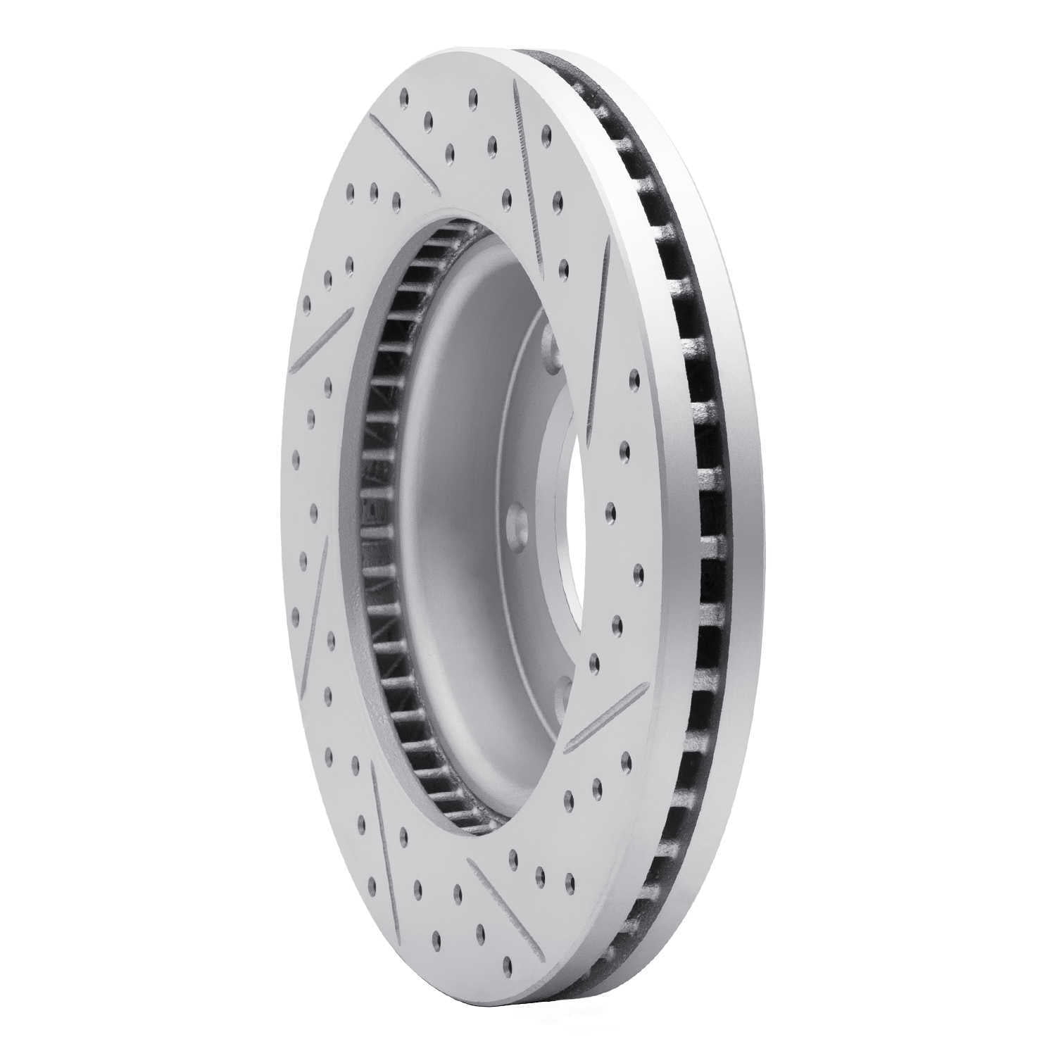 Dynamic Friction Company 830-54275L DFC Geoperformance Rotor - Drilled and Slotted