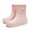 Pink, variant on Women Rain Boots Ankle Rain Boots Waterproof Non-Slip Casual Shoes Short Rain Boots Wide Calf For Gardening Outdoor Work And Everyday Wear Rain Boots