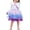 Rainbow Unicorn, variant on WIBACKER 3-8T Kids Girls Ruffles Long Sleeve Unicorn Princess Dresses Lace Rainbow Tutu Dresses