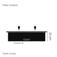 thumbnail image 4 of Tablero Retro Arcade 30,000 Mil Juegos, Multijugador, Consola Retro, 80 Cm De Largo, Botones Con Luz bitwow 30 mil juegos botones led, 4 of 5