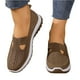 thumbnail image 1 of Zapatos ortopédicos para mujer, zapatillas ortopédicas tejidas con soporte de arco ancho, sin cordones, informales, transpirables, suaves y antideslizantes., 1 of 8