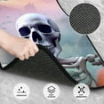 thumbnail image 3 of Naloa Mist Sunflower Skull Car Foot Mat Set of 4 Pieces - Universal Floor Liner Neoprene Full Set Floor Mats for Cars Trucks SUV, 3 of 7