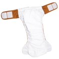 thumbnail image 6 of Adult Cloth Diaper Washable Reusable Diaper Pants Absorbent Pad Incontinence Underwear for Elderly Men or Women Waist: 19.68-51.21inch- Coffee, 6 of 8