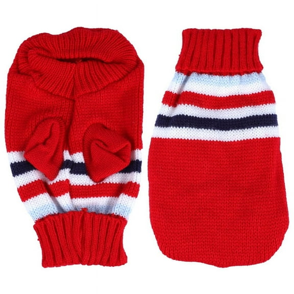 Nvzi -b Pet Dog Clothes Soft Thickening Warm Shirt Winter Puppy Sweater for Dogs (A47, XXL)