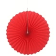 thumbnail image 1 of CRAFTHROU Red Tissue Paper Fan for Birthday Party 6Pcs, 1 of 5