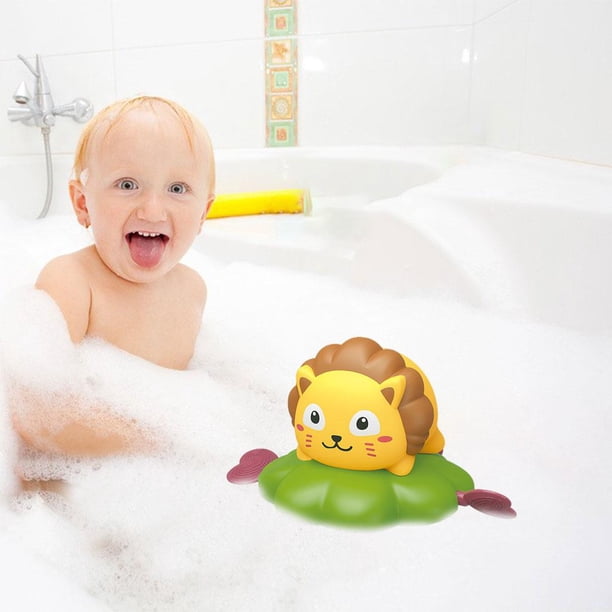 Toys Little Agua Squirt Fun Funcion Flotante Animal para Piscina verde Hugo juguetes de baño