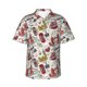 thumbnail image 1 of Fotbe London Landmark1 Camisa Hawaiana para Hombre Unisex – Camisa Casual de Verano con Botones de Manga Corta de Algodón y Lino,Medium, 1 of 7