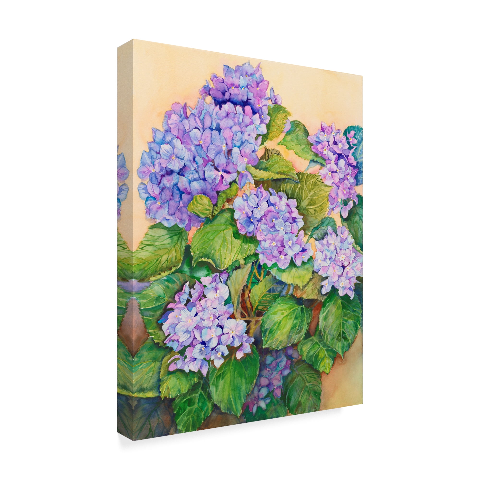 Trademark Fine Art 'Easter Hydrangea' Canvas Art by Joanne Porter