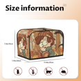 thumbnail image 4 of Funda para tostadora Gravity Falls de 2 rebanadas, funda protectora contra el polvo y las huellas dactilares para pan, funda de poliéster, fundas para pequeños electrodomésticos de cocina, 4 of 6