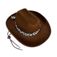 thumbnail image 2 of MUXiin Cowboy Hats for Kids Children's Birthday Party Stage Performance With Hat All Season Universal, 2 of 7