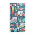 thumbnail image 2 of Yayeee Blank Wall Plate Cover 1-Gang 4.5"x2.7" Home Unused Decorative Outlet, Green Cartoon Truck Pattern, 2 of 7