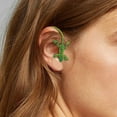 thumbnail image 4 of Funny Gecko Ear Clip Wrap Jewelry No Piercing Oddity Quirky Weird Animal Earring Unique For Women Men, 4 of 8