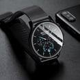 thumbnail image 3 of Belushi New Chronograph Luminous Fashion Waterproof Es Steel Belt Quartz Watch Men's Watch, 3 of 6