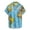 Sky Blue, variant on DDAPJ pyju Hawaiian Shirts for Men Novelty World Map Print Aloha Tshirt Summer Casual Loose Fit Short Sleeve Shirts Beach Wear