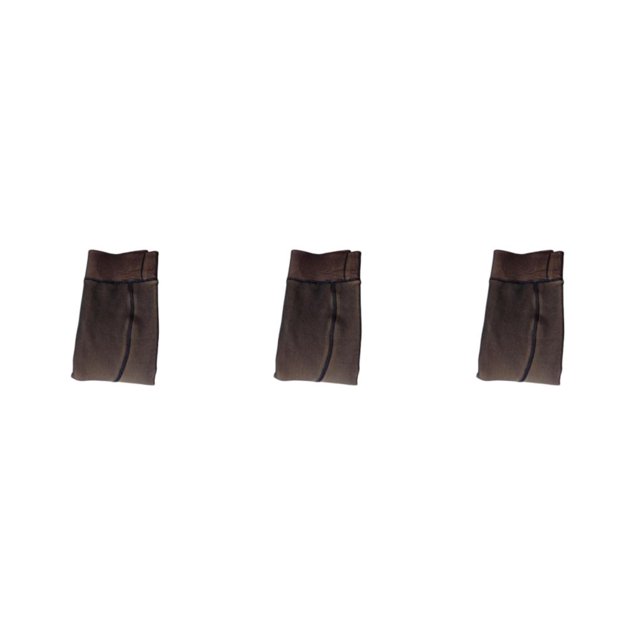 Medias Jumpingount con Forro Polar para Mujer Pantimedias Térmicas Color Sólido 300g Negro