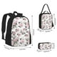 thumbnail image 2 of Balery Rose Flowers Mochila Escolar 3 en 1 para Niños - Mochila Resistente con Lonchera Térmica y Estuche - Mochila Escolar para Niños y Niñas, 2 of 7
