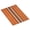 Dark Orange, variant on Walbest 18" x 12" Bamboo Tea Set Mat Table Place Mat Non-Slip Anti-scalding Table Decor Mat for Kitchen Dining Room, Multi-Colored